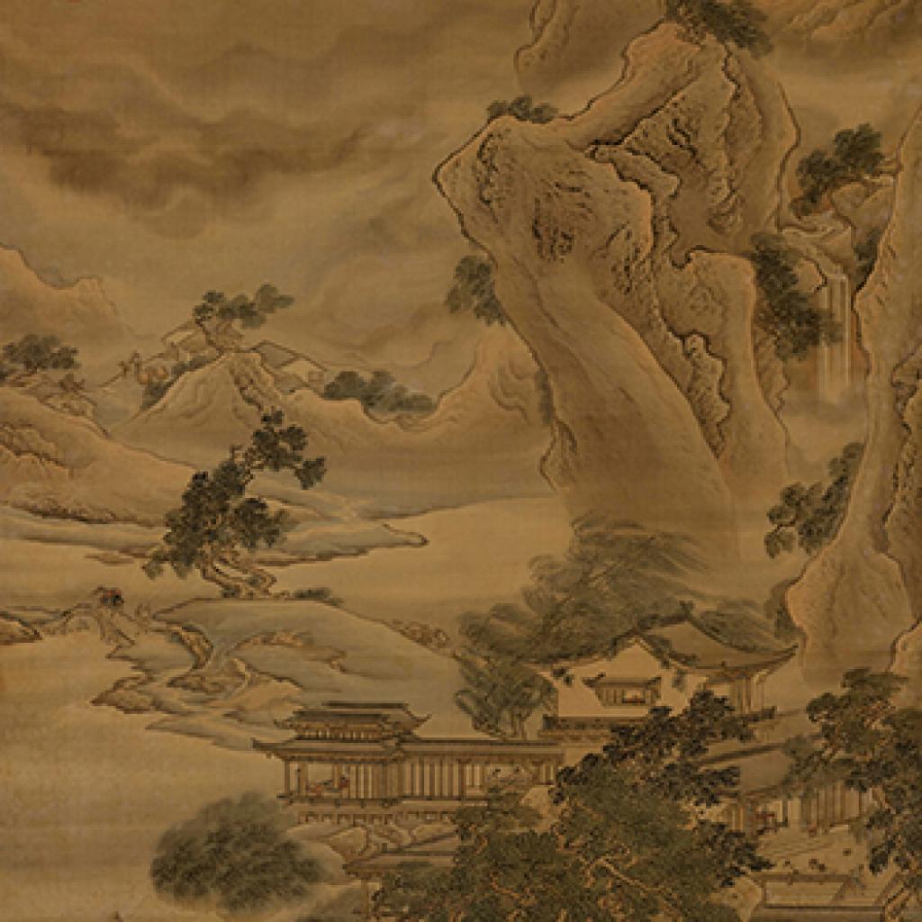山水楼阁图轴等作品集4 袁耀 清代 