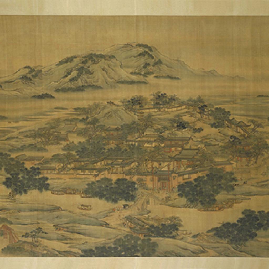 邗江胜览图横轴巫峡秋涛图等作品集2 袁耀 清代 邗江胜览图横轴巫峡秋涛图等作品集2 袁耀 清代