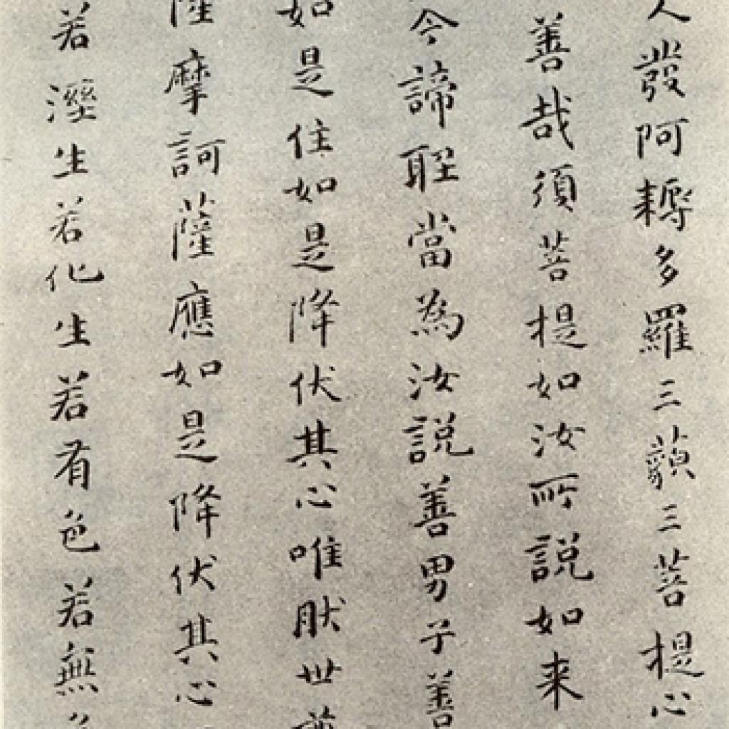 金刚经等作品集 傅山 明代 