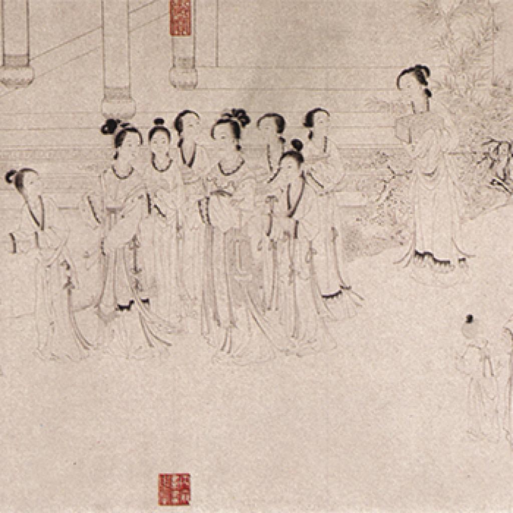 乞巧图罗汉图等作品集2 丁观鹏 清代 