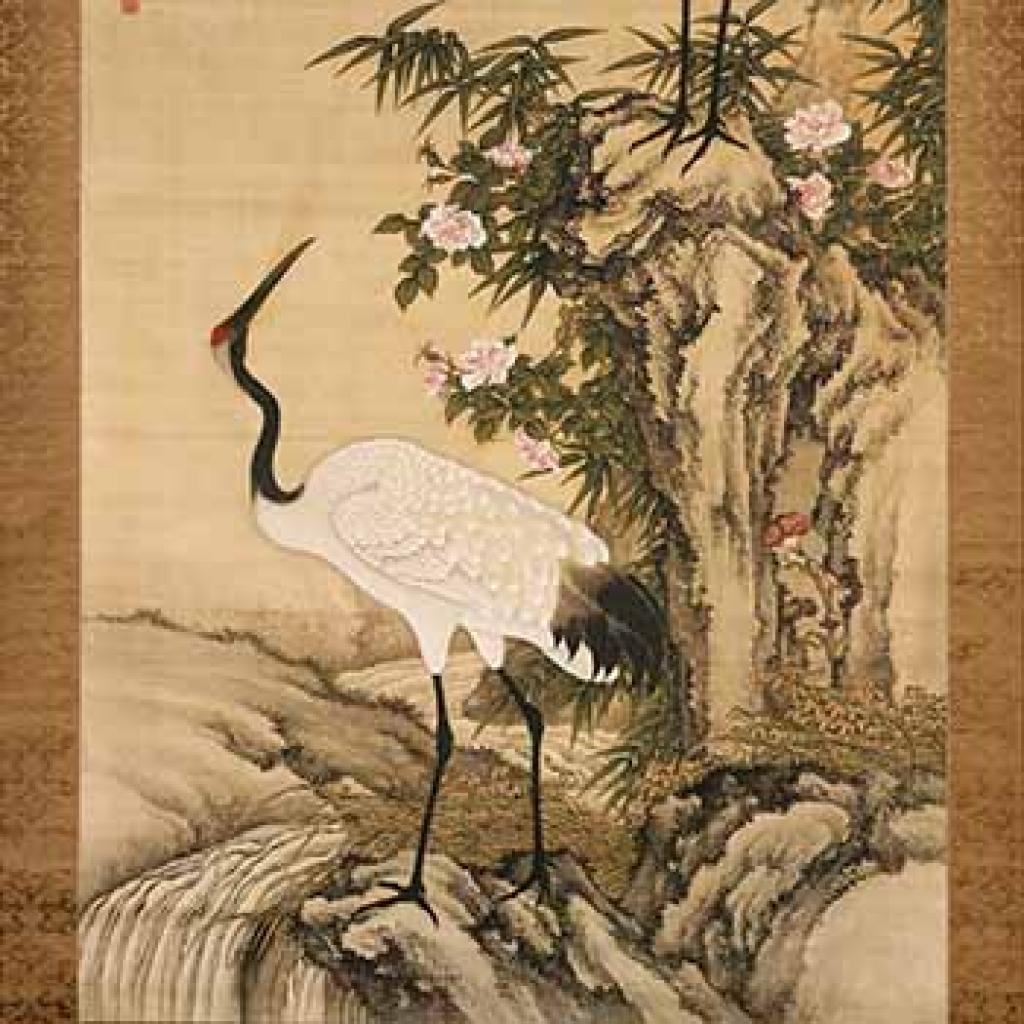 仙鹤图等作品集 沈铨 清代 