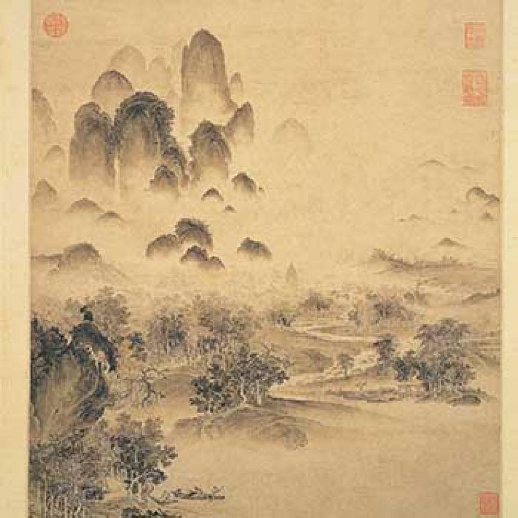 溪山秋色图等作品集 赵佶 宋代 