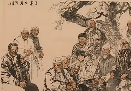 书画视频-刘国辉画展在浙江美术馆举办