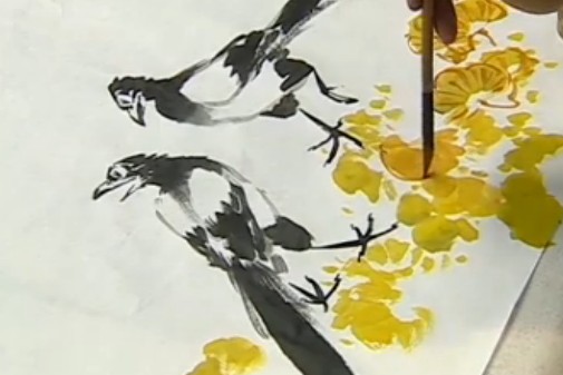 书画视频-跟徐湛学国画全集十六（61--64）集