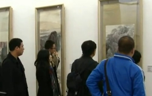 书画视频-“童乃寿中国画展”北京开展