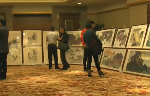书画视频-2013中国当代书画名家作品巡回展