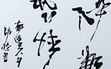 行草录郁达夫句 白煦 当代 