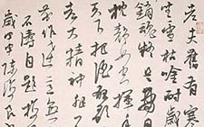 行书石涛自题梅花诗一首 陈海良 当代 