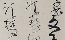 草书四条屏 顾宇驰 当代 