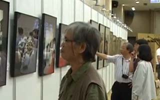 书画视频-台湾艺术家周庄传奇书画摄影展举行