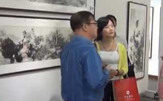 书画视频-西部风情胡正伟国画精品展北京开幕