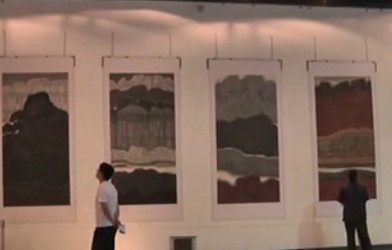 刘万年《神山圣水图》画展在京举行 