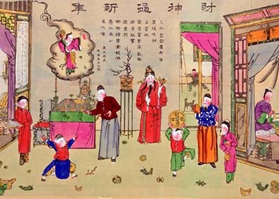 上世纪被日本人收藏的杨柳青年画 