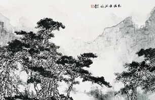 书画视频-白启哲山水画艺术欣赏