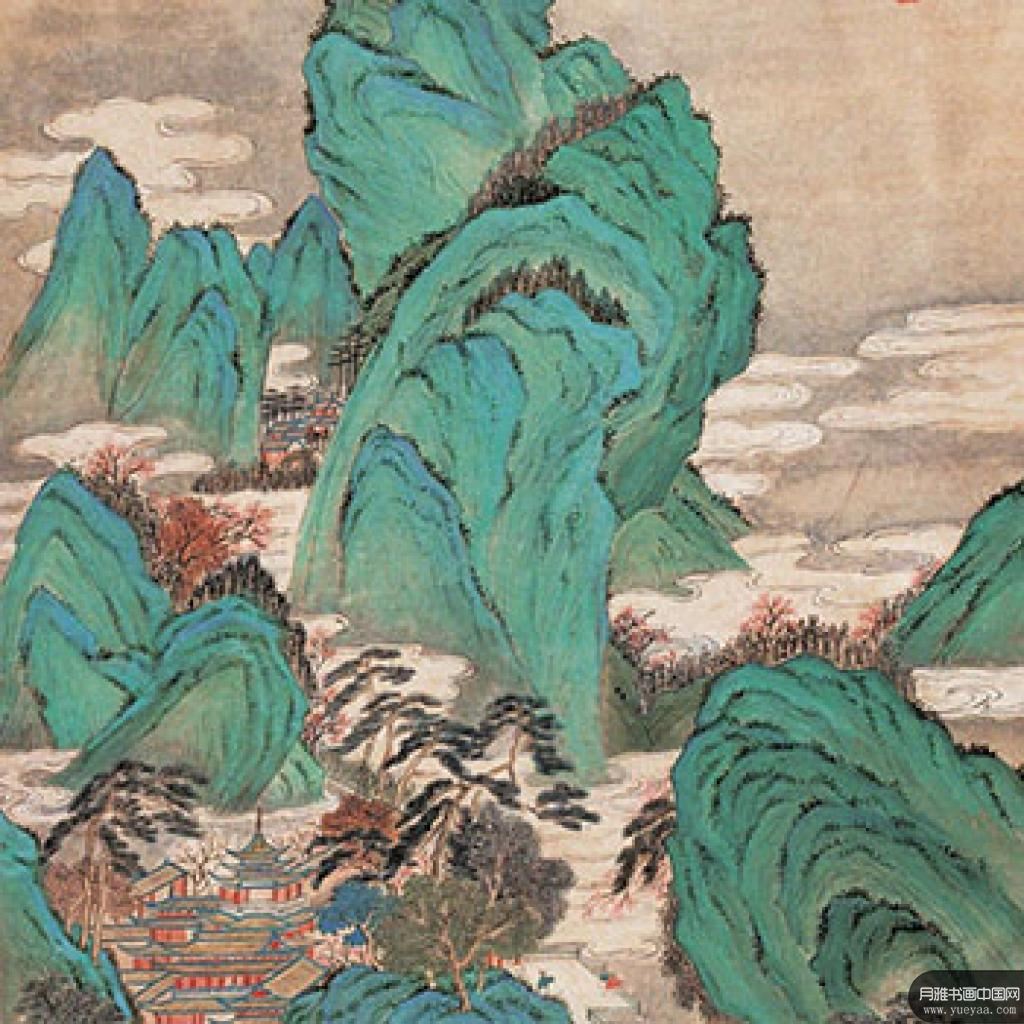 苍山古木图归隐图等作品集 钱维城 清代 苍山古木图归隐图等作品集 钱维城 清代