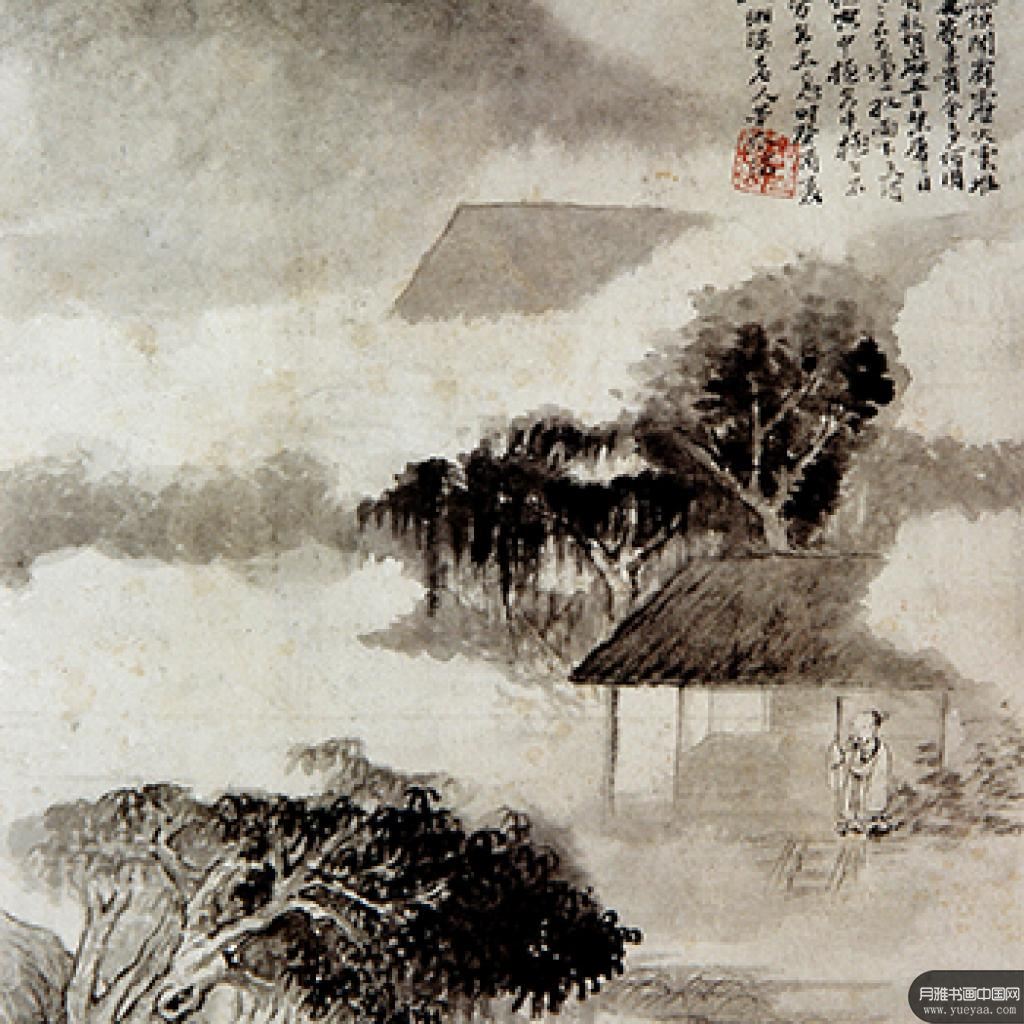 南风抱双膝图平田菜麦肥图等作品集10 石涛 清代 