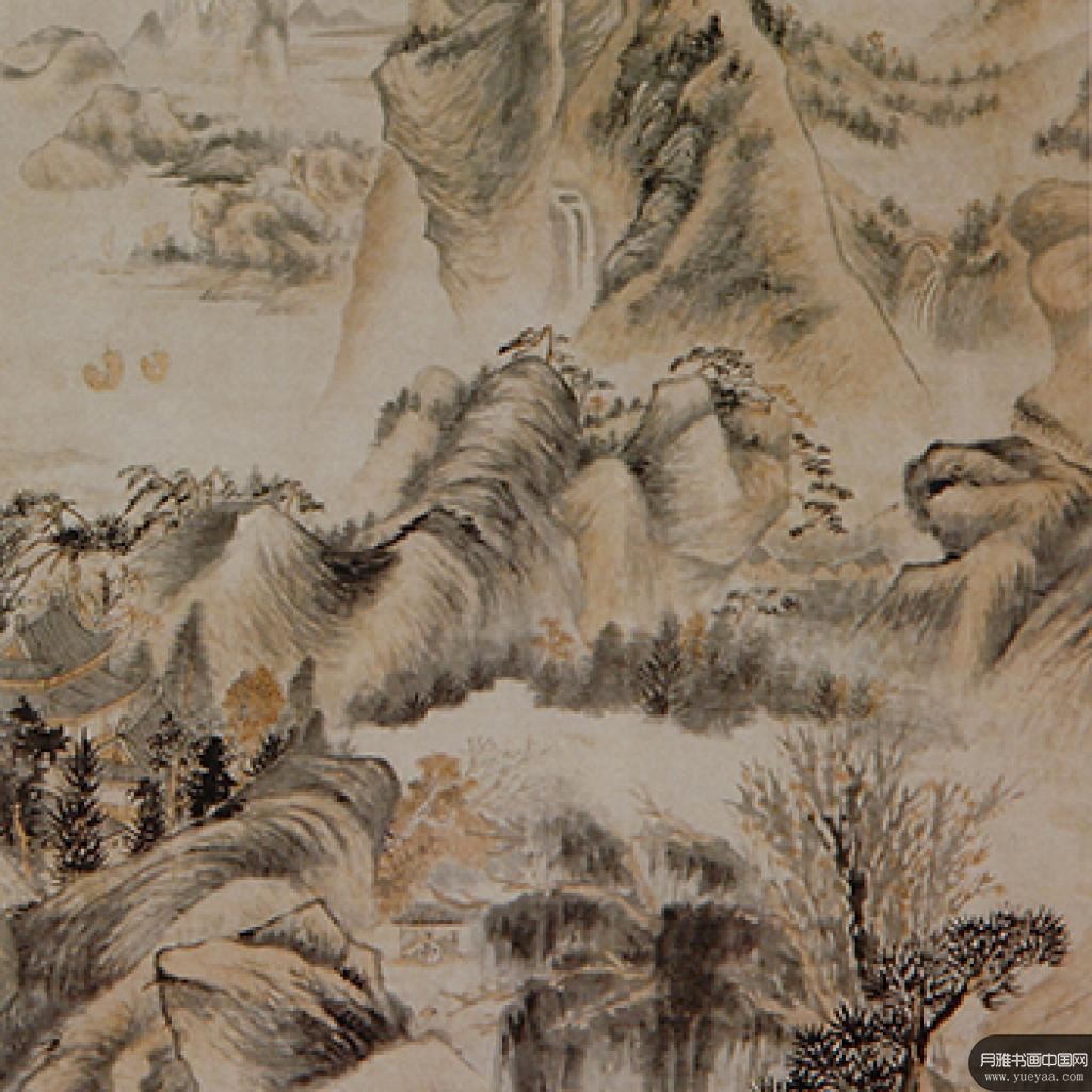 云来江逝图长夏山居图等作品集19 石涛 清代 