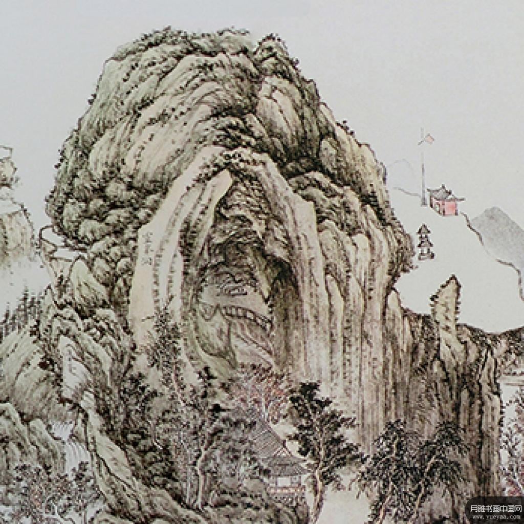 雁荡图等作品集4 钱维城 清代 