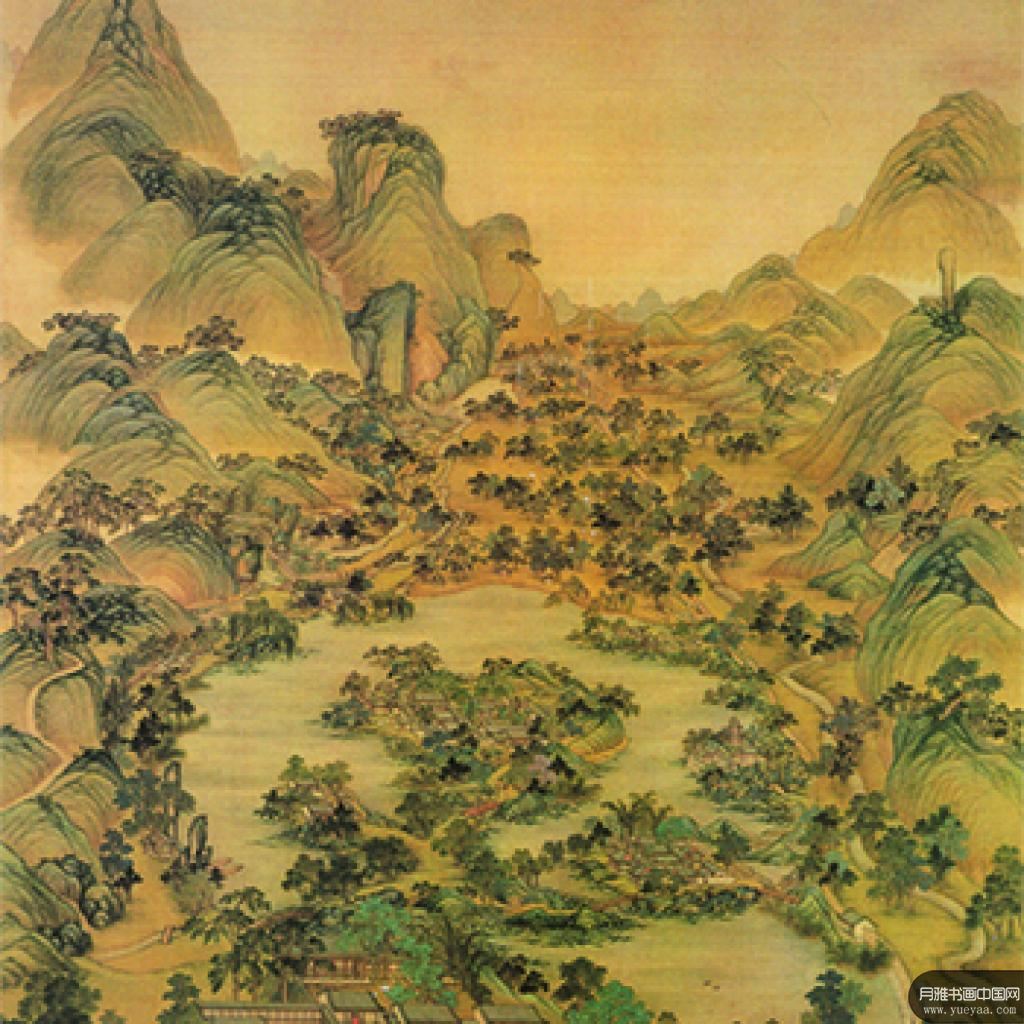 避暑山庄图等作品集1 冷枚 清代 