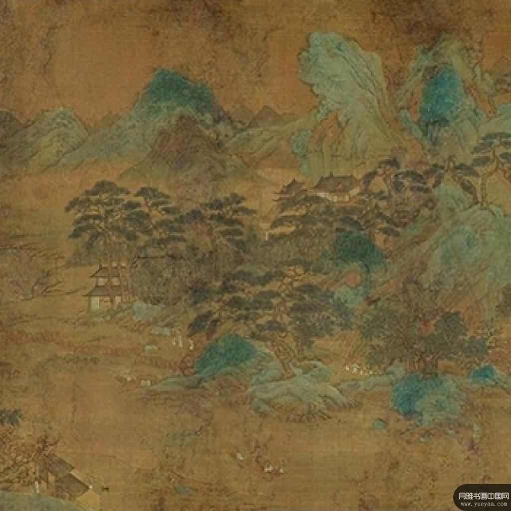 重江叠嶂图卷等作品集 赵伯骕 宋代 