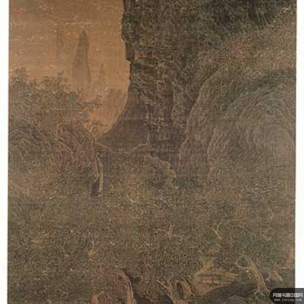 雪山萧寺图秋山清穆图等作品集 范宽 宋代 