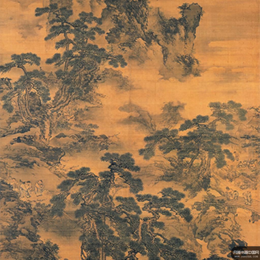 春酣图抚松观瀑图等作品集3 戴进 明代 