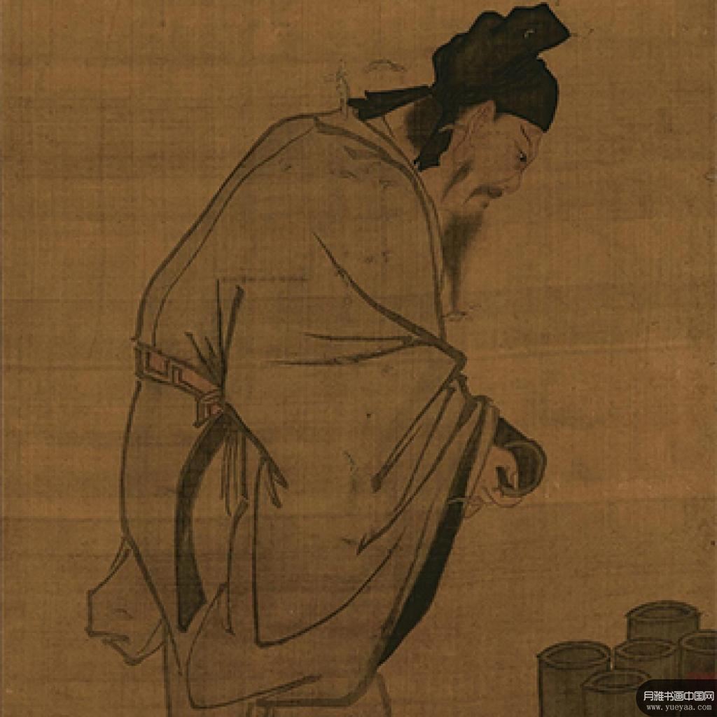 斋居运甓立轴等作品集 郭诩 明代 