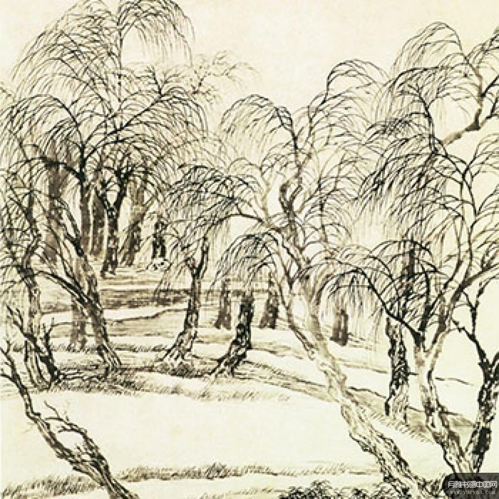 西湖入桃源图毅庵图等作品集4 唐寅 明代 