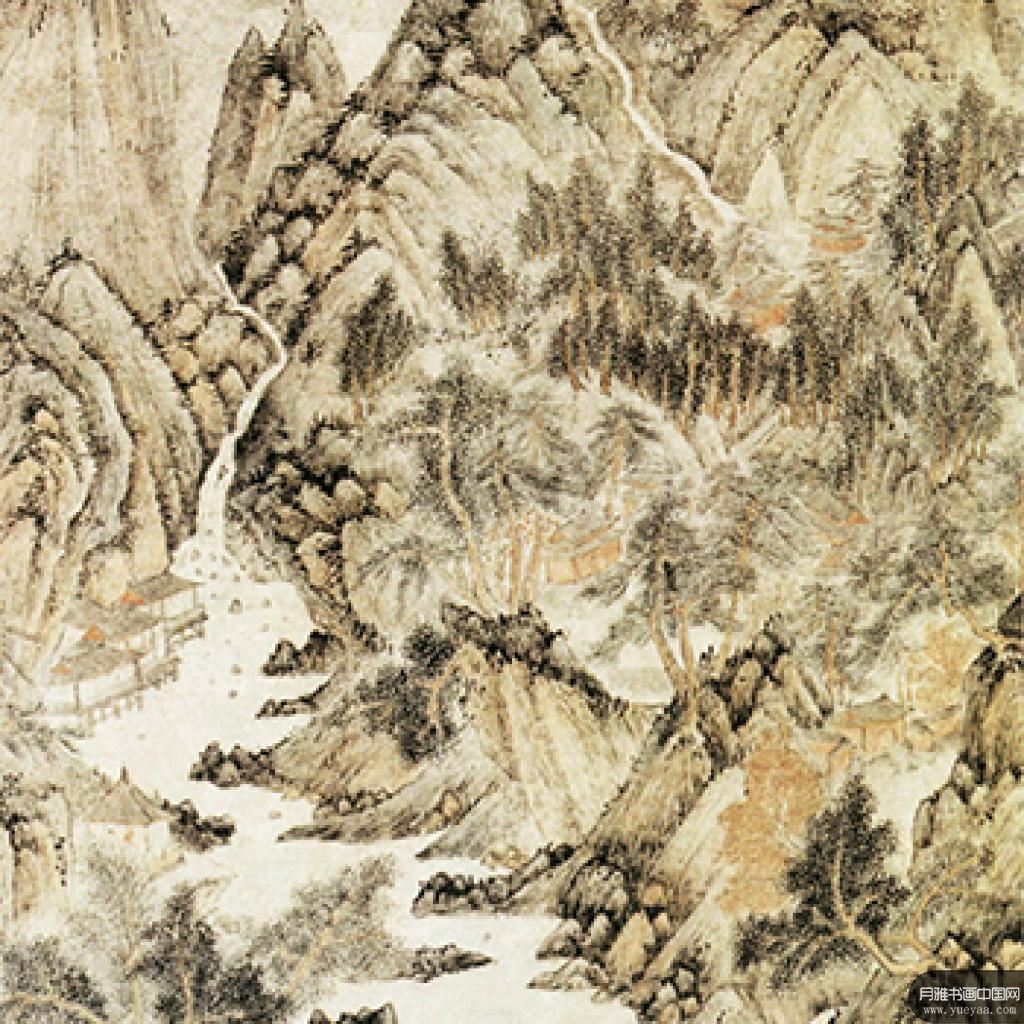 溪仙馆图浔阳送客图卷等作品集2 文伯仁 明代 