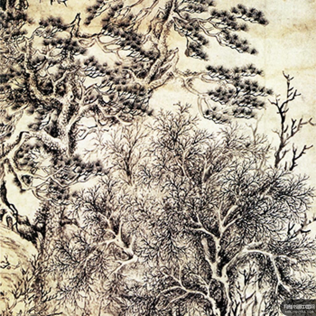 剑浦春云图卷临溪幽赏图等作品集5 文征明 明代 