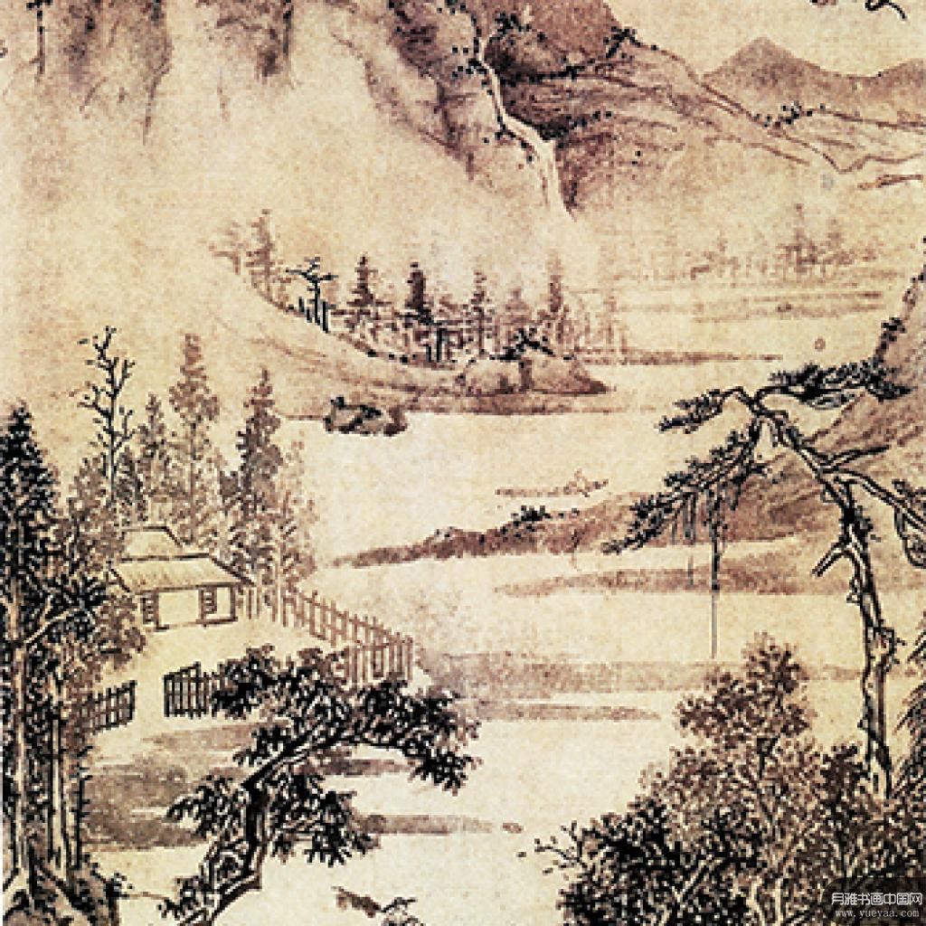 积雨连村图等作品集6 文征明 明代 