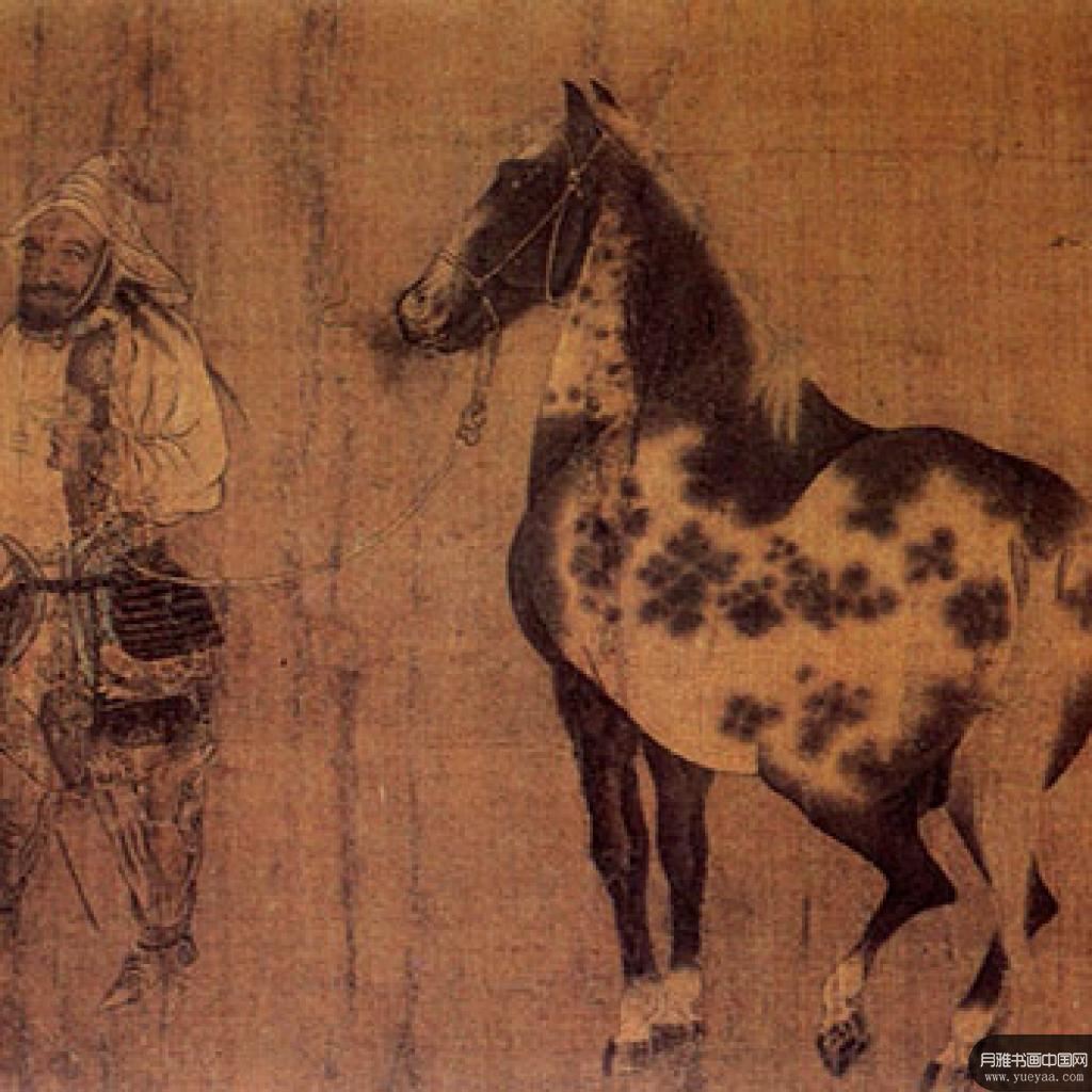 调马图等作品集 赵喦 五代十国 