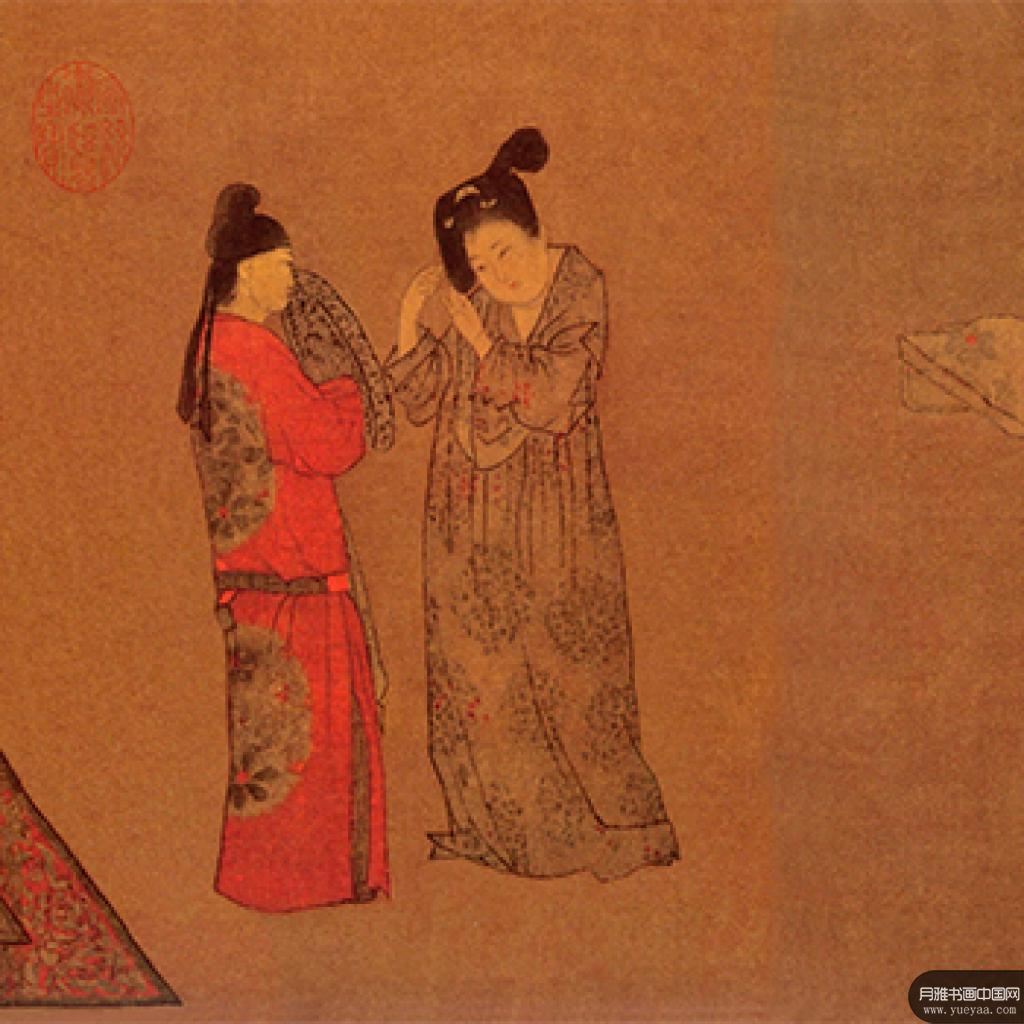 传挥扇仕女图等作品集1 周昉 唐代 