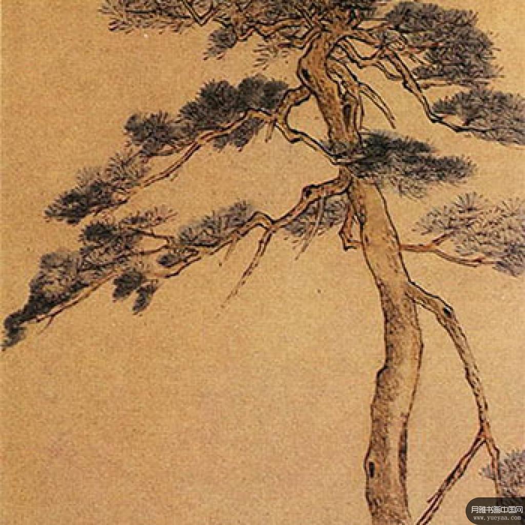 孤松高士图等作品集 程嘉燧 明代 