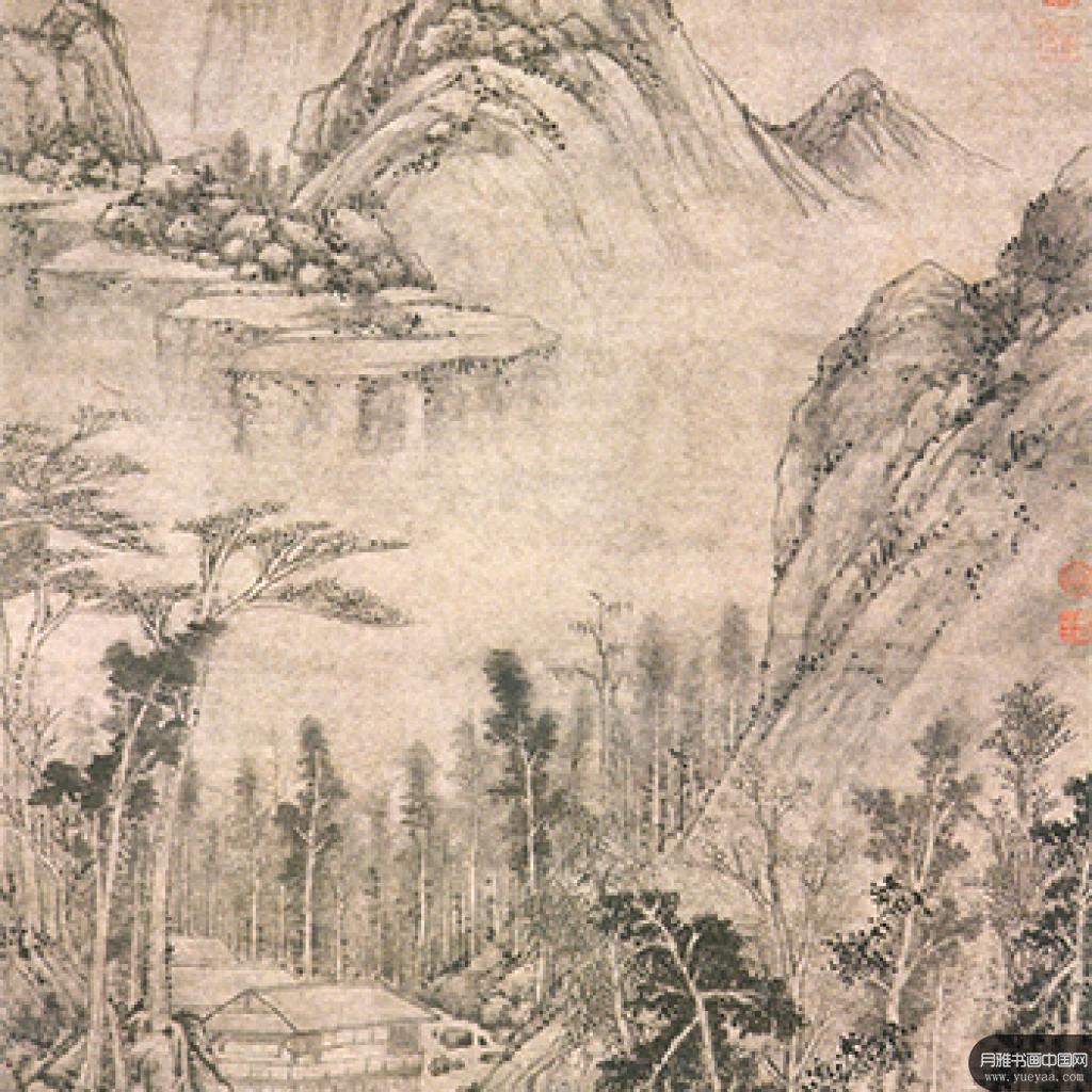 水阁清幽图等作品集 黄公望 元代 