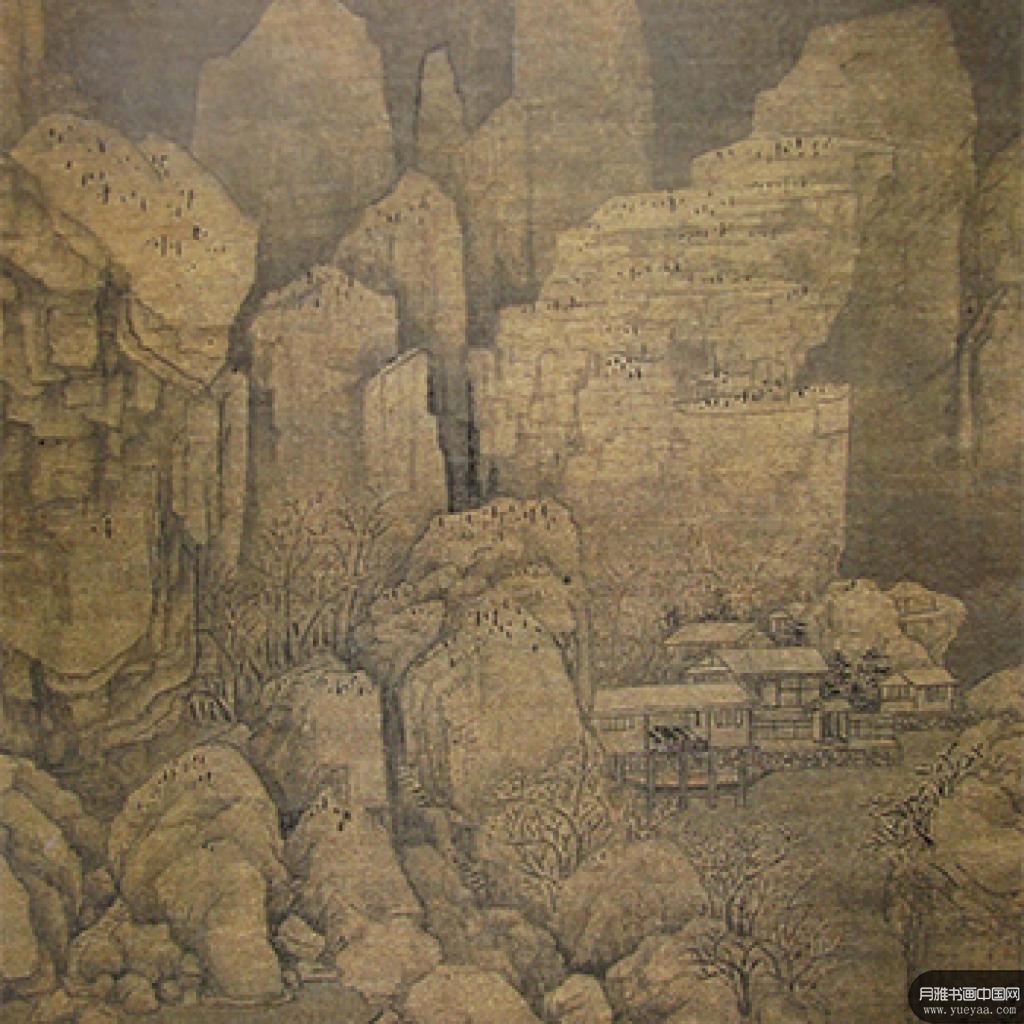 剡溪访戴图崇山茂林图等作品集 黄公望 元代 