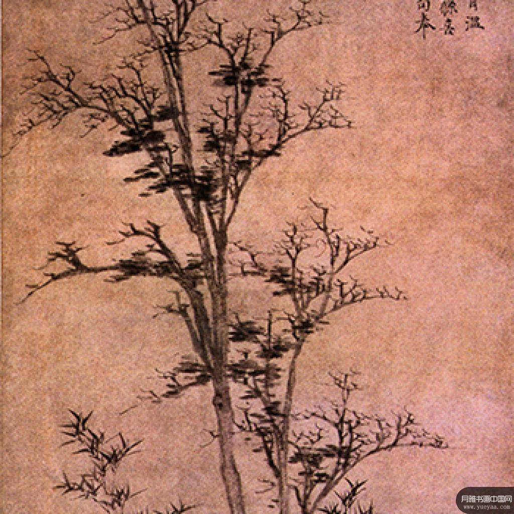 《竹石乔柯图》《竹石图》等作品集 倪瓒 元代 