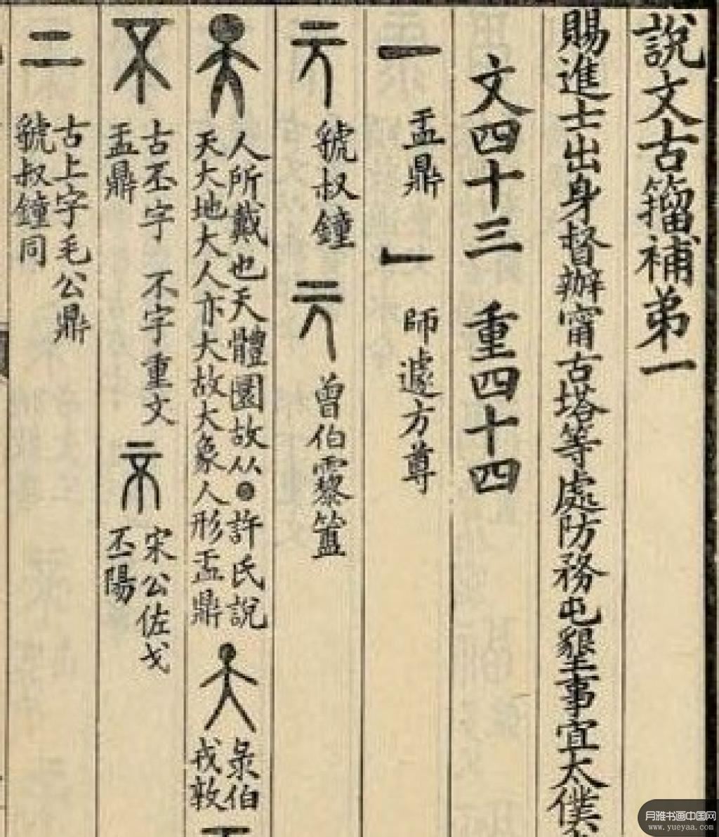 徐文镜 撰：古籀汇编·十四卷·影印本（商务印书馆西元1934年初版）2 