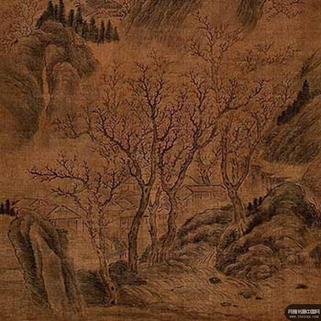 古木萧条图等作品集 上睿 清代 