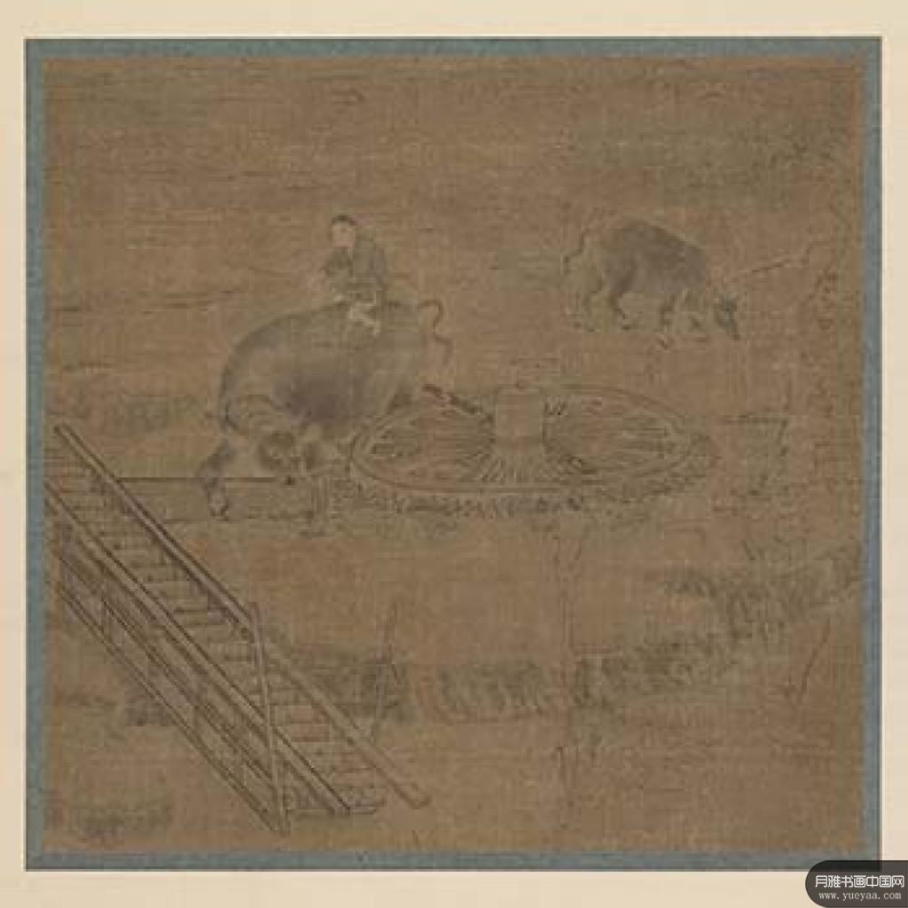龙骨车图等作品集 李嵩 宋代 