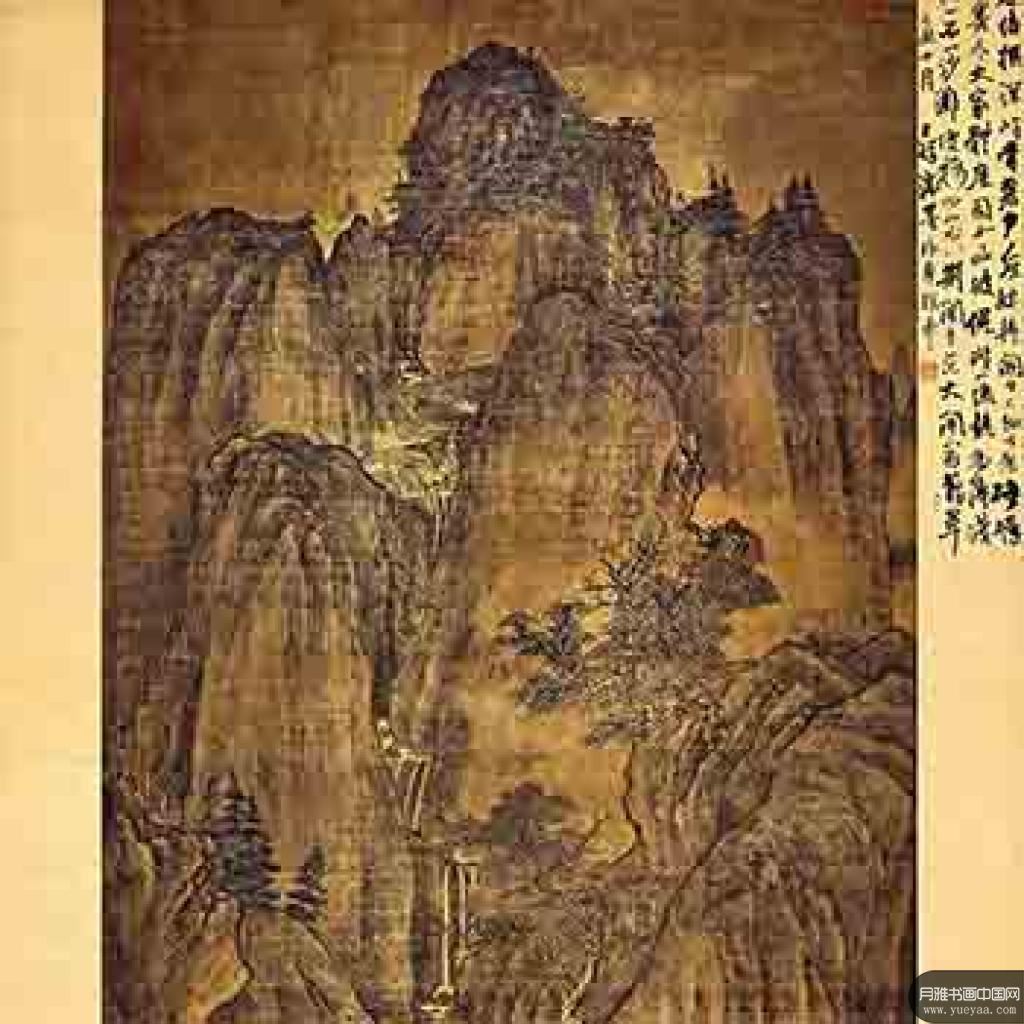 秋山晚翠等作品集 关仝 五代十国 