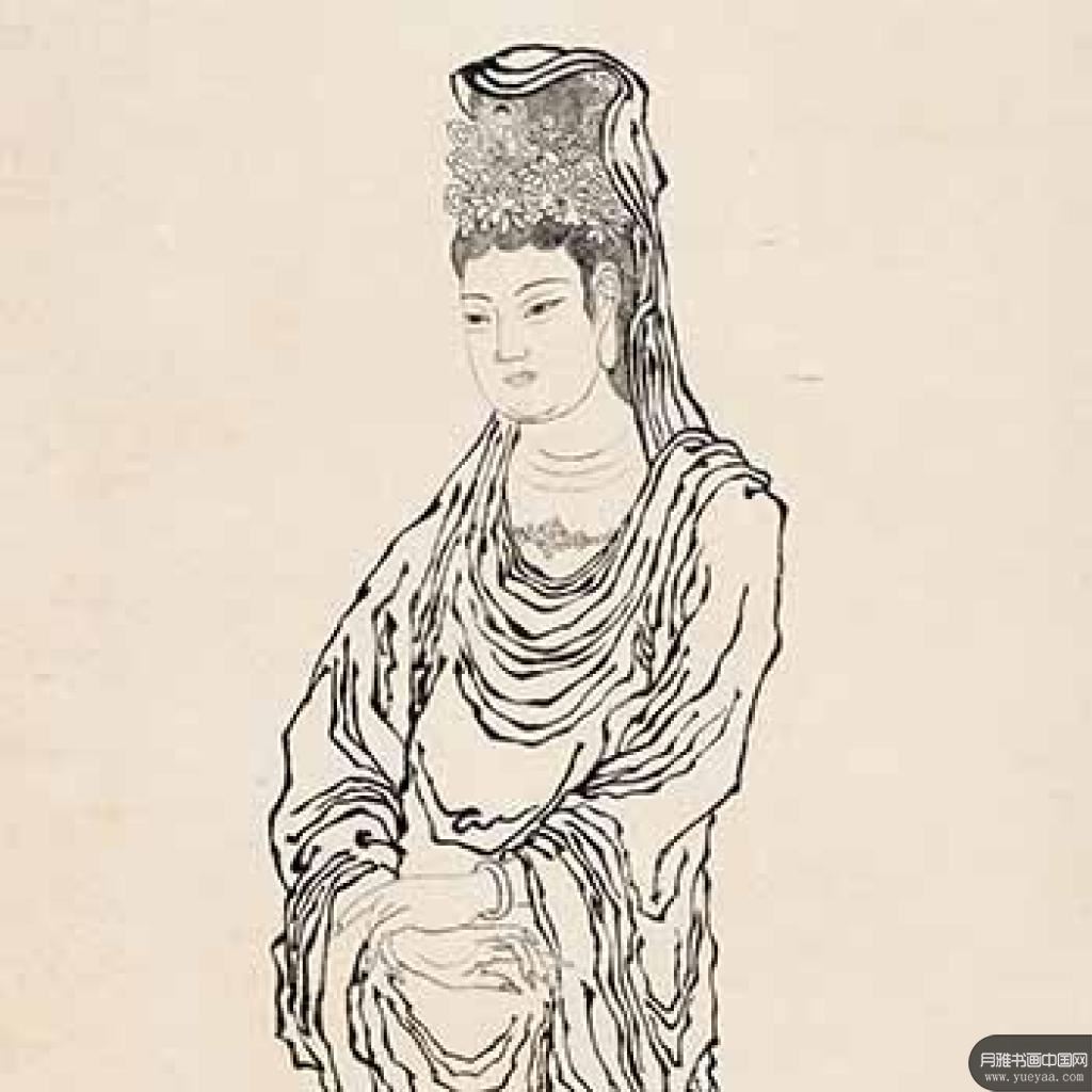 观音菩萨图等作品集 溥儒 清代 