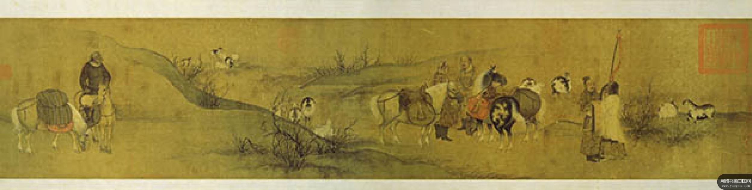 蘇李別意圖等作品集 陳居中 宋代 