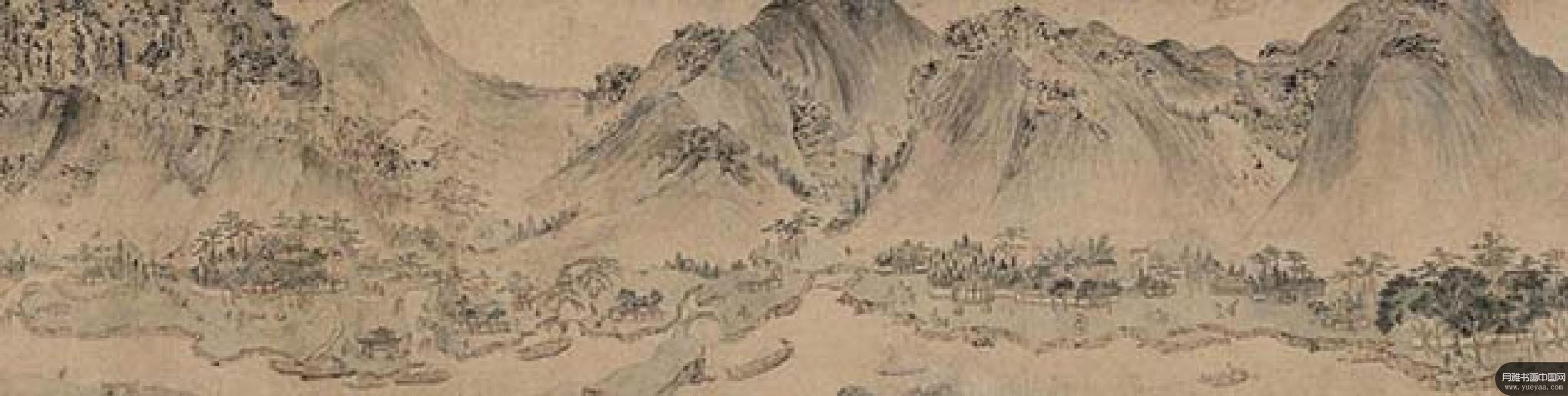 城垣揽胜图花卉图榴花小景等作品集 陆治 明代 