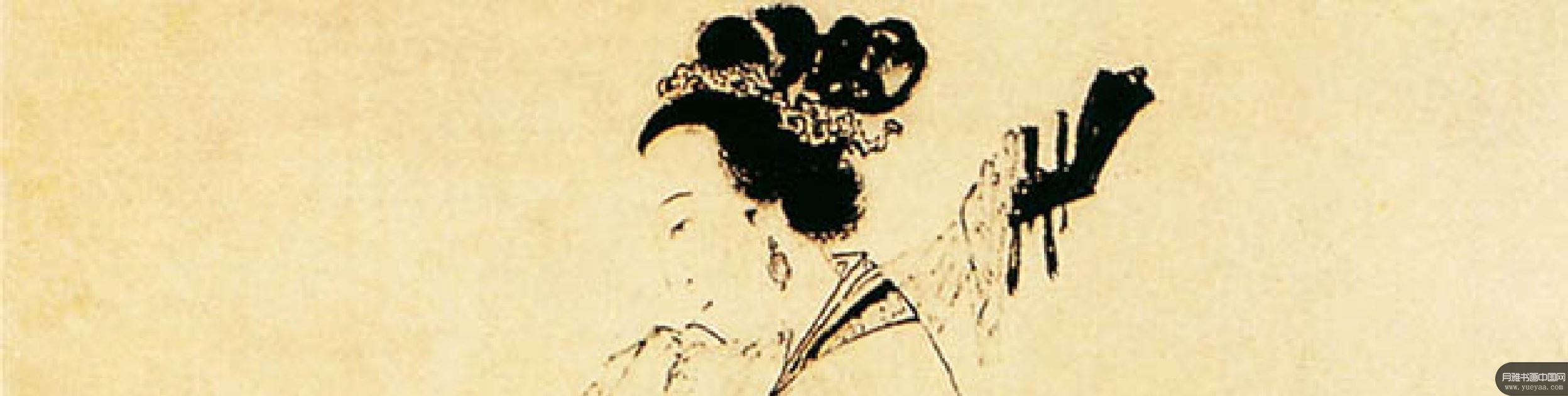 东方朔偷桃图琵琶美人图等作品集 吴伟 明代 
