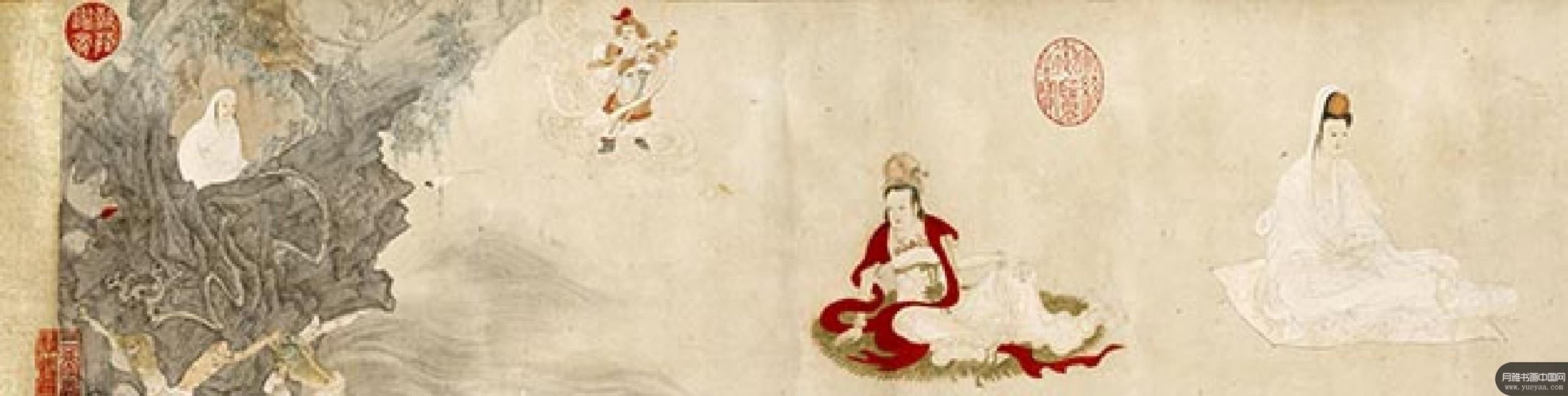 五相观音图等作品集 丁云鹏 明代 