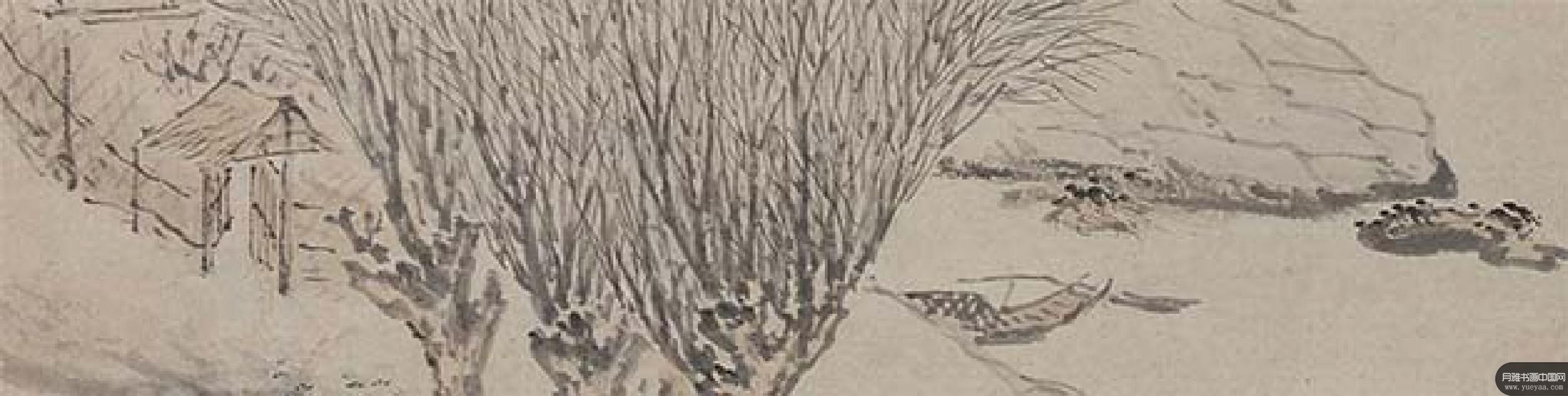 山楼观稼图等作品集 沈士充 明代 