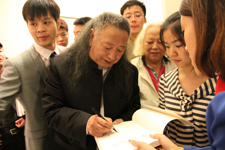 石虎中国美术馆大展展览现场照 
