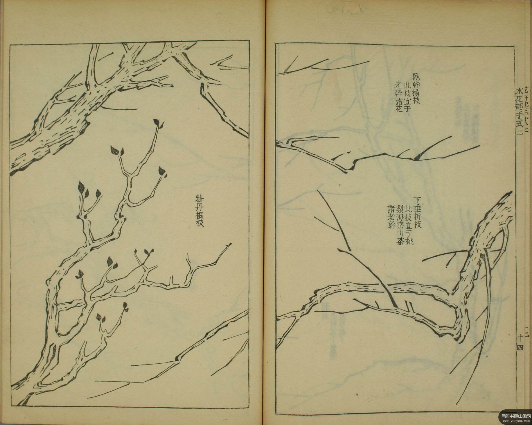 康熙刻本芥子园画谱第十六册 - 月雅书画中国|传承书画经典,服务当代艺坛