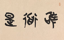 名家为刘成题字选录 